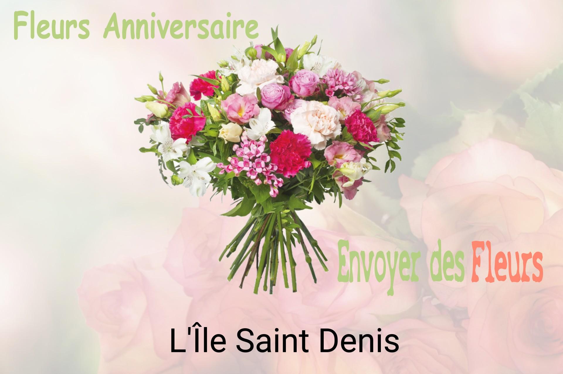 Bouquet de fleurs d’anniversaire livré à L'Île-Saint-Denis